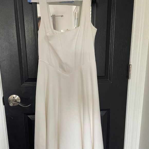 Showpo Bernie White Midi Dress - Picture 3 of 8